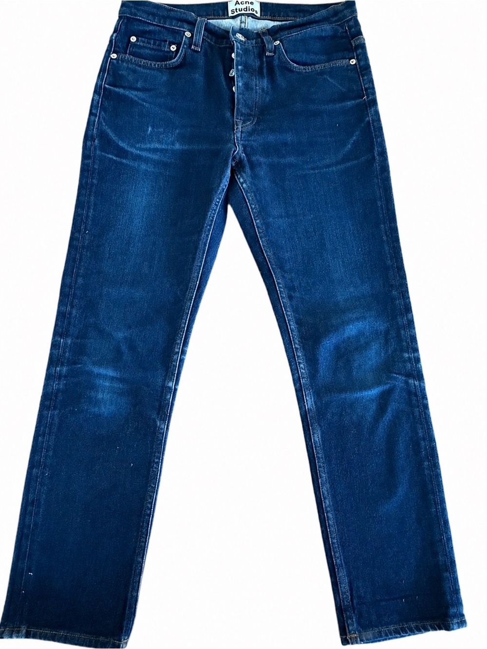 Acne Studios Town STR Raw Jeans
Men's 30 Slim Straight Hemmed Made in Italy